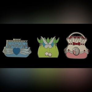 Disney pin- 3 purses (Cinderella, Mary Poppins, and Tinkerbell)